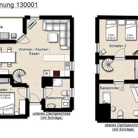 דירה Friedrich-august-str 20 1 *